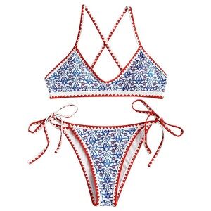 ZAFUL Bohemian Swimsuit L (8/10) NWT